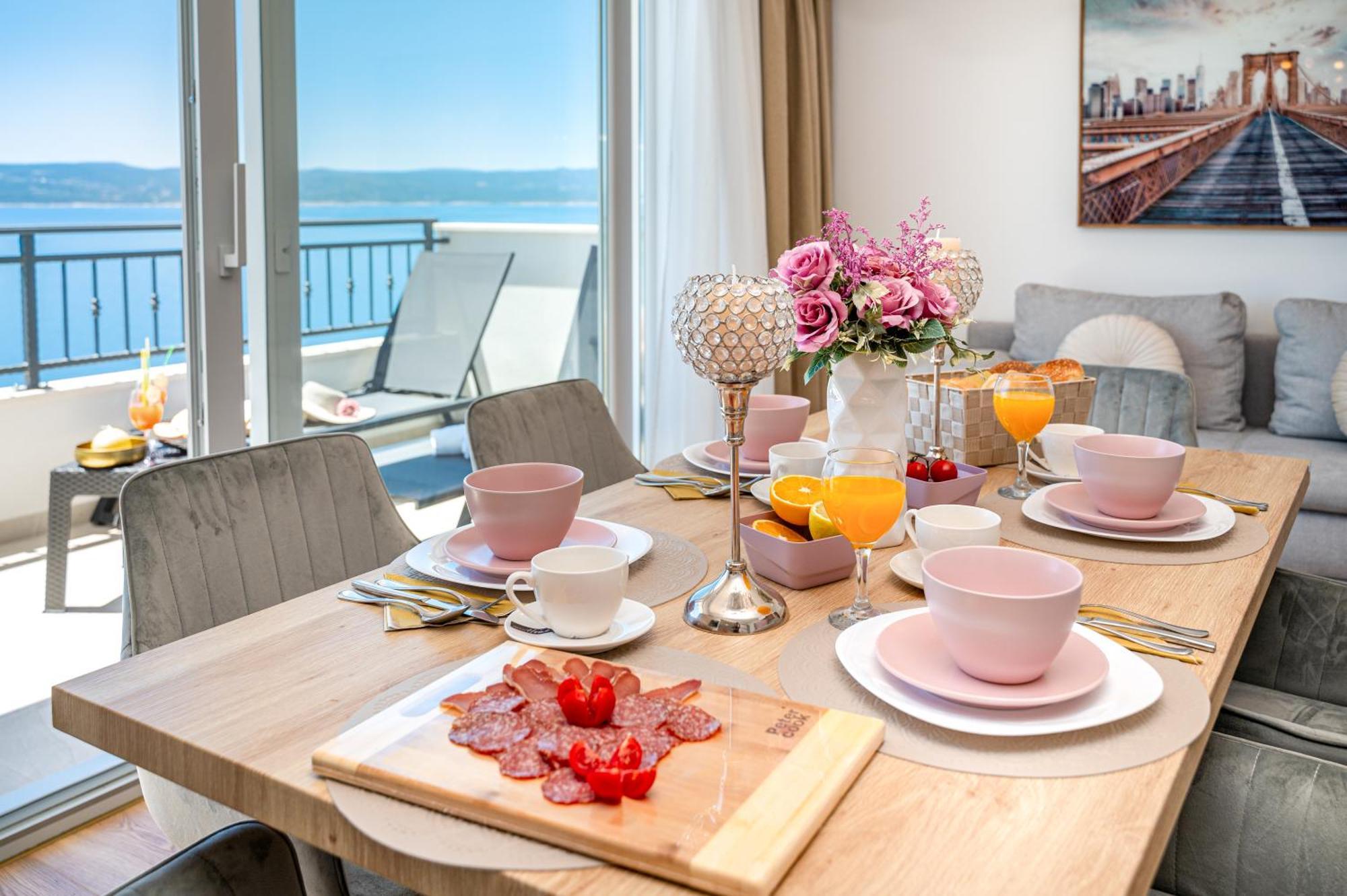 Seaview Apartments Nives Брела Стая снимка